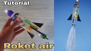 Membuat meriam Roket air dari botol bekas | bottle rocket