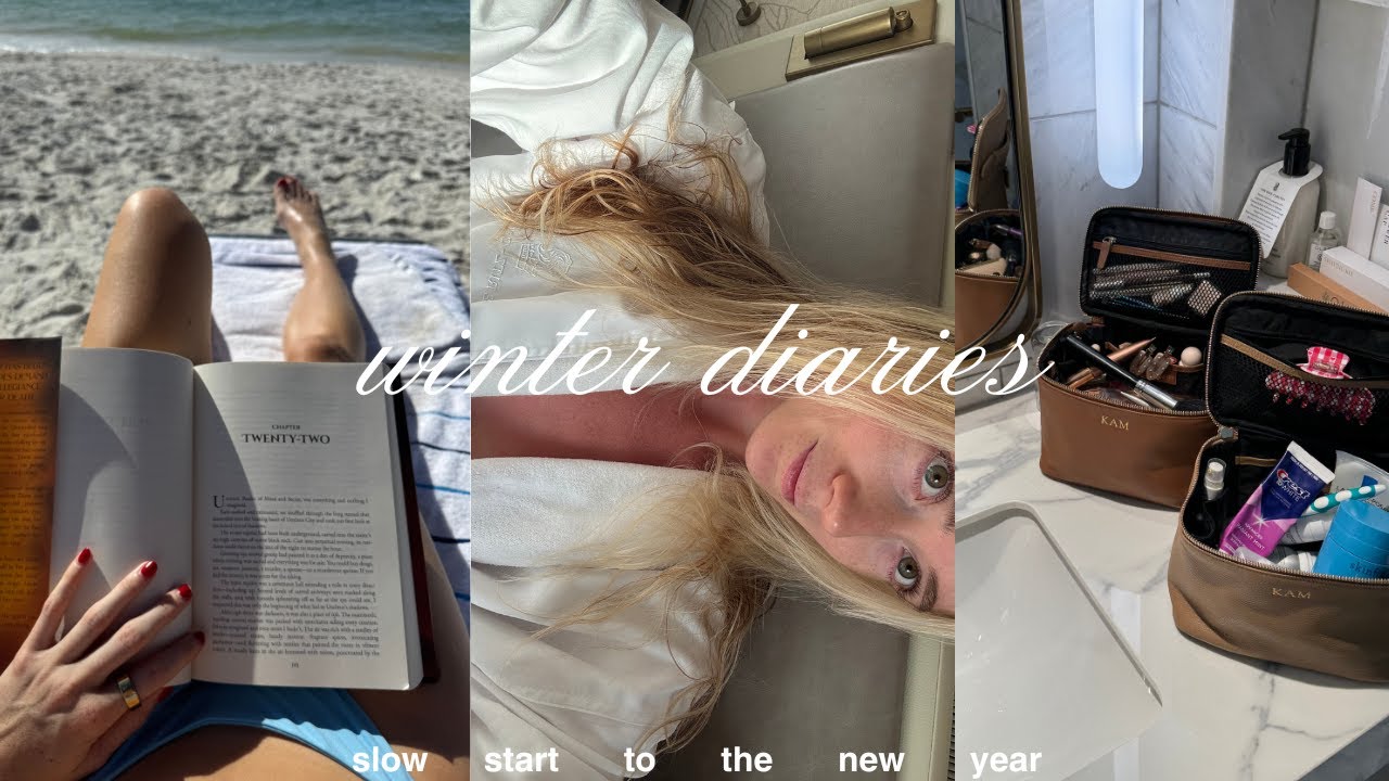 winter diaries | slow start to the new year - YouTube