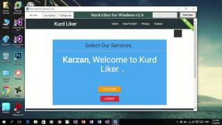 Auto Liker FB   Kurd Liker Software PC Tutorial For Users   YouTube screenshot 2