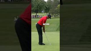 Tiger Woods putting secret #golf #tiger #tigerwoods