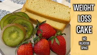 CAKE FOR WEIGHT LOSS | NO GLUCOSE SPIKES | RESULTS at the END of VIDEO