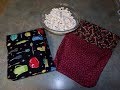 How To Sew A Microwavable Popcorn Bag