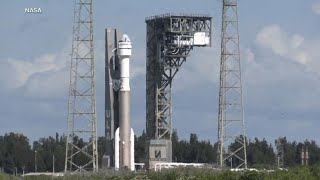Boeing Starliner eyes first space launch (via NASA TV)