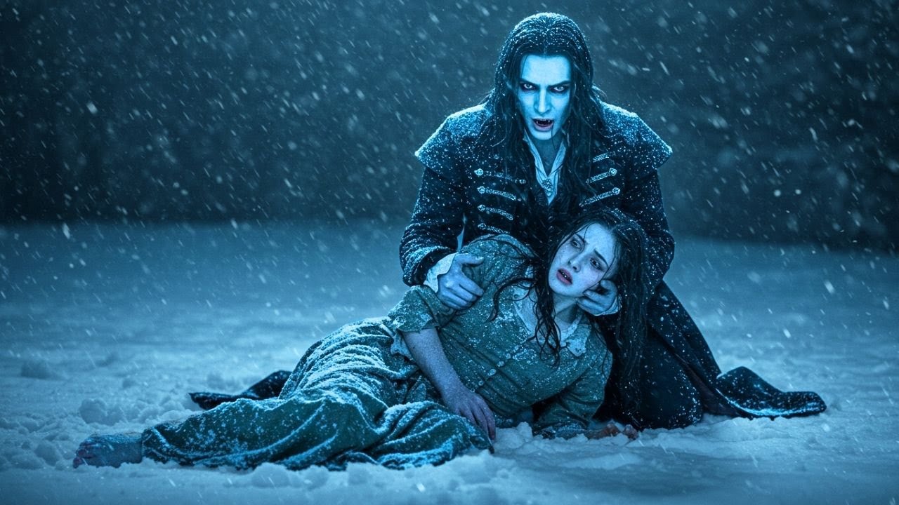 The Crippled Daughter Was Left to Die in the Snow — Until the Alpha Vampire Held Her in His Arms