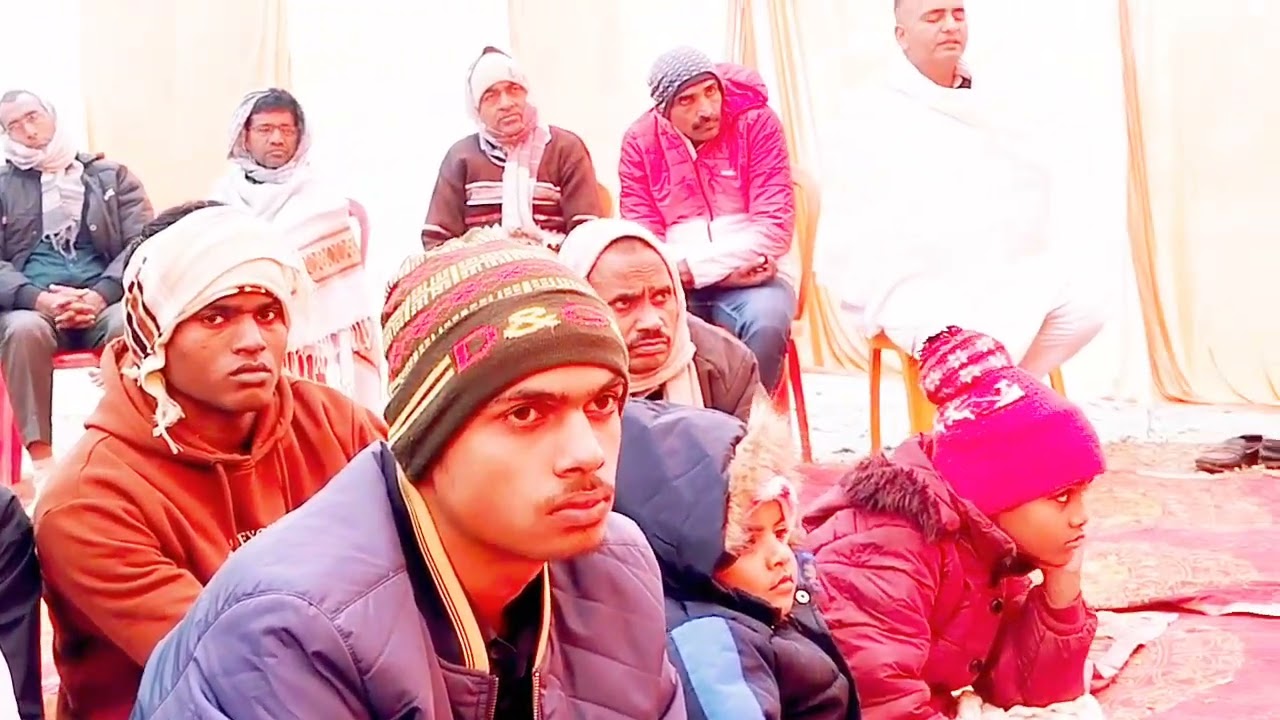 सुनो रे सत के बनजारे,,एक बात कहूं,समझाई।। SPJIN❤️ श्री कुमार /सागरजी से जंगीपुर,मंच पर किरंतन भाव।।