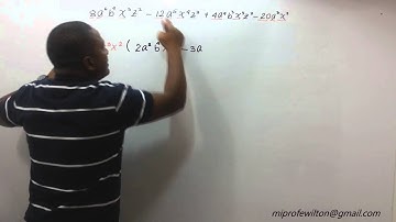 Factorizaciòn de Polinomios caso 1: Factor Común (Monomio) - Factorization of Polynomials