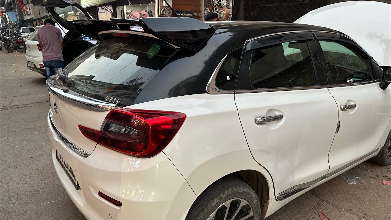 2025 new Baleno Sigma Batman series, rear spoiler glossy black Batman ...