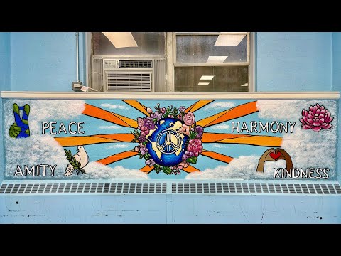 Bishop Dunn Memorial School mural 2024