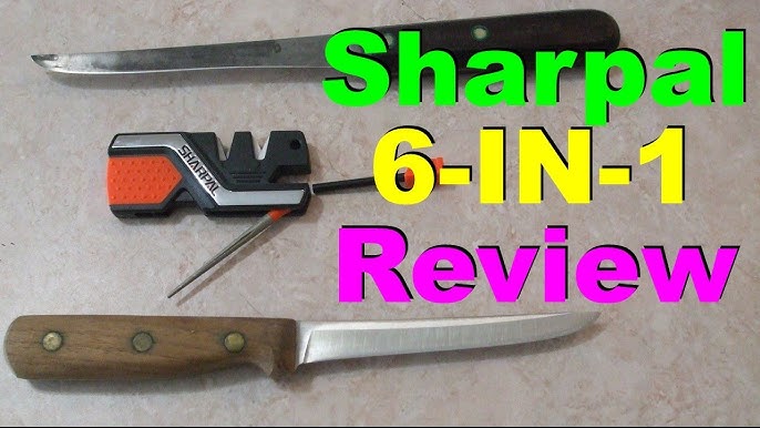 SHARPAL 6-in-1  Knife Sharpener and Survival Tool (Review) HIGHLY