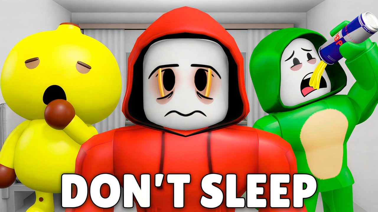 JJ and Mikey LAST TO FALL ASLEEP WINS !? - Mikey Roblox Super