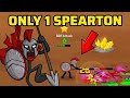 Only 1 Spearton VS Noobs - Stick War: Saga