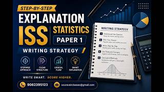 Step-by-Step Explanation ISS Statistics Paper 1 Writing Strategy #ISS2026 #stats