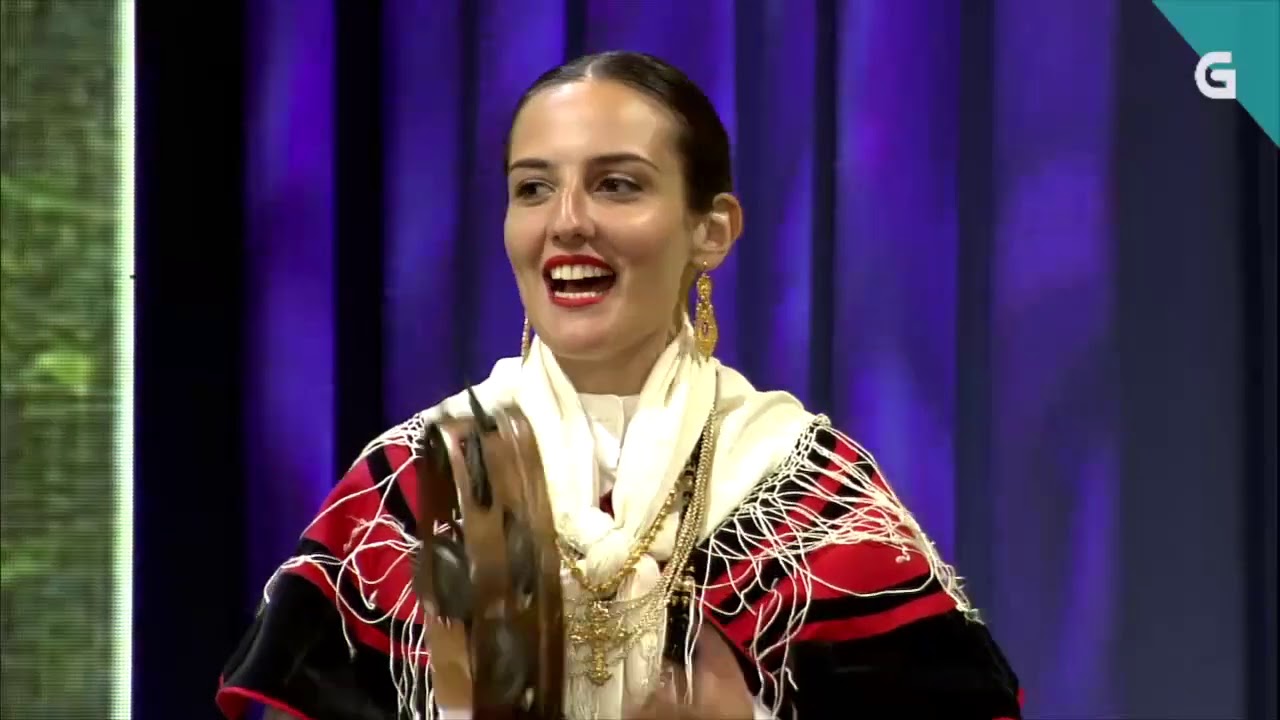 Grupo de Baile e Música Tradicional Sadeo en el programa Luar