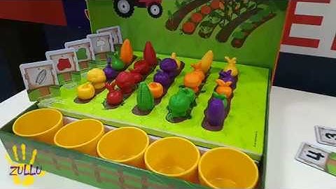 Veggie Farm Sorting Set Learning resources Овощная ферма