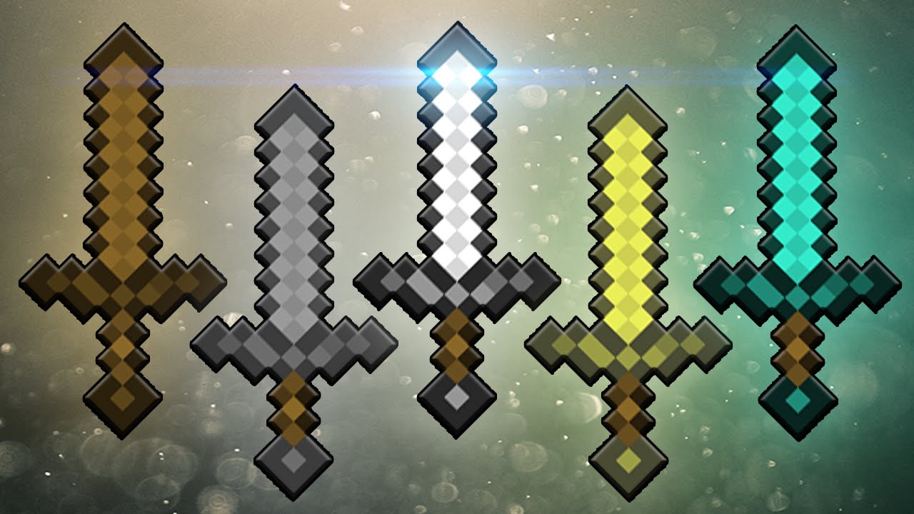 minecraft swords