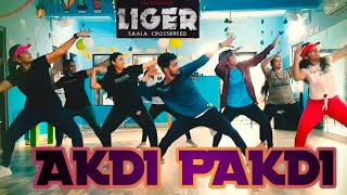 AKDI PAKDI ||  #Liger #Vijaydeverakonda||  DANCE VIDEO || CHOREO BY GANESH