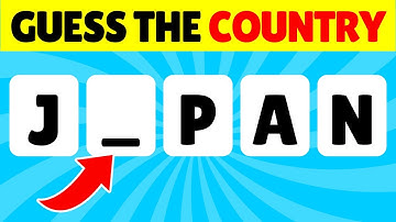 🗺️ Can You Guess the Country with Missing Letters? 🌎🧠 | 39 Challenges | Stellar Quiz
