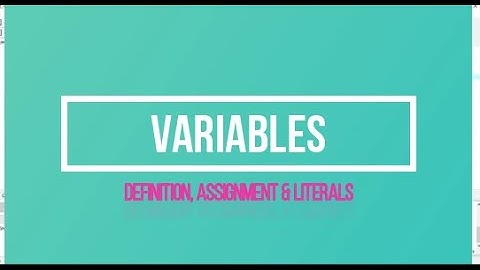 C++ For Complete Beginners | Variables, Assignment Statements & Literals