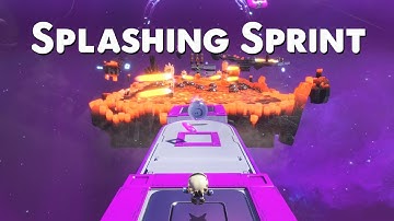 ASTRO BOT - Splashing Sprint is the Hardest Level?