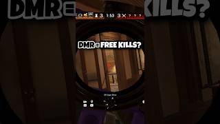 DMR = FREE KILLS? #r6 #r6siege #gaming #shorts