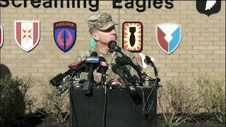 Officials give update after 9 killed in crash of 2 Army Black Hawk helicopters in Kentucky