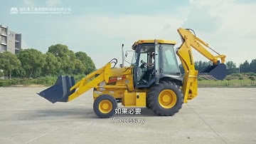 SINOMACH BACKHOE LOADER 630A OPERATING AND MAINTENANCE MANUAL