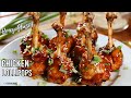 Chicken Lollipops with Honey Glaze 🍗