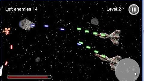 Cocos2d Game on C++ "StarBattle"