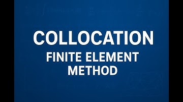 Collocation Method | Weighted Residual Methods & FEM | Numerical Methods in Hindi/Urdu