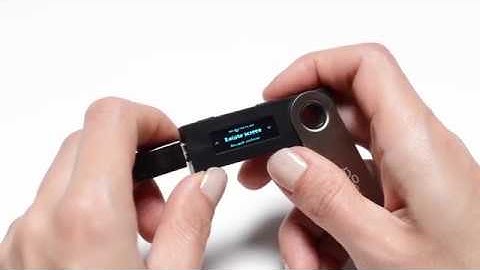 Ledger Nano S — Navigate in the dashboard