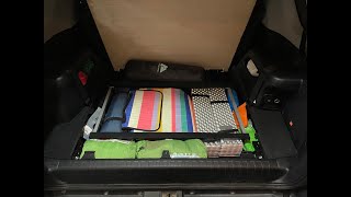 2023 4Runner Replacement of 3rd Row Seats with a handmade Level Platform Profile