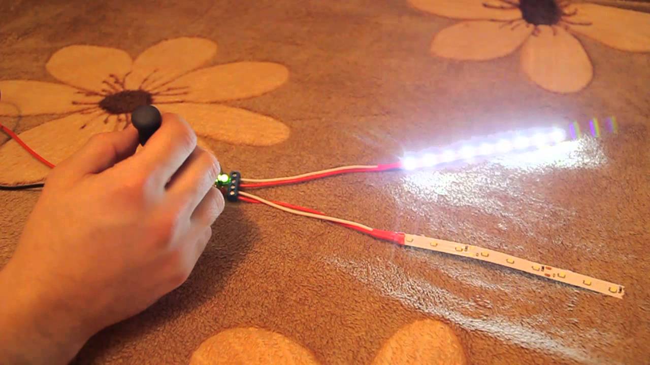 Двухканальный контроллер светодиодного стробоскопа - YouTube