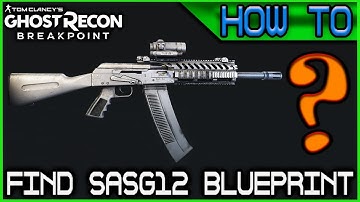 How to get the SASG12 Blueprint 🞔 No Commentary 🞔 Ghost Recon Breakpoint