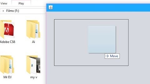 Perform Drag and Drop operations with Java