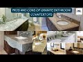 Pros and Cons of Granite Bathroom Countertops | Using Granite Countertops in the Bathroom