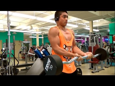 Hercules Workout Program Arms Andre Caoili W3D4 - YouTube