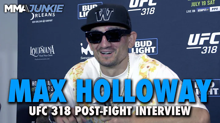Max Holloway calls out Dana White for bonus snub, wants Ilia Topuria's rematch | UFC 318