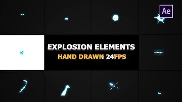 Energy Explosions And Transitions After Effects Templates