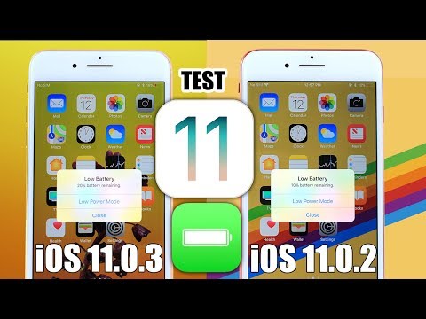 iOS 11.0.3 vs iOS 11.0.2 Battery TEST | Finally things are looking better