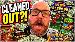 SPRING CLEANING THE CASINO 🧹💰 Bonuses, Busts &amp; PURE CHAOS Across MULTIPLE Casinos