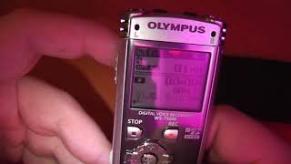 Диктофон Olympus WS 750 M