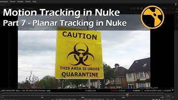 Motion Tracking in Nuke - Part 7 - Planar Tracker | Nuke Tutorial