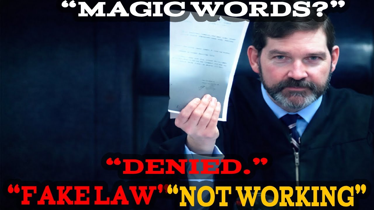 Sovereign Citizen Uses the “Magic Words” on a Judge — Instantly Regrets It