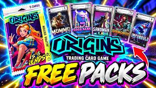 Free Redeem Code + Free Packs  + Beat Dracula Boss, Origins trading card game. screenshot 2