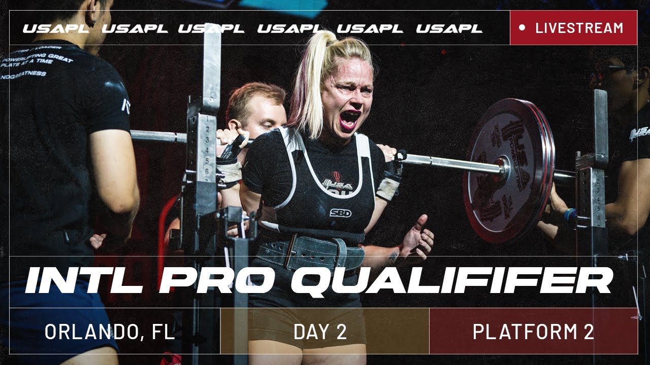 2023 USAPL Olympia International Pro Qualifier Platform 2 YouTube
