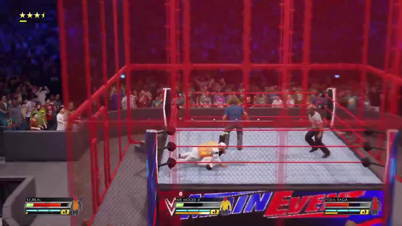 Kejrilal vs Moodi vs Raga full Dangal, Hell in the Cell