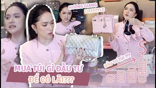 Vlog Hương Giang | Muốn dùng hàng hiệu không lỗ hay sinh lời, nên mua túi gì? | #HGLS 17