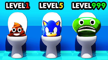 NOOB vs PRO vs HACKER TOILET GAMES