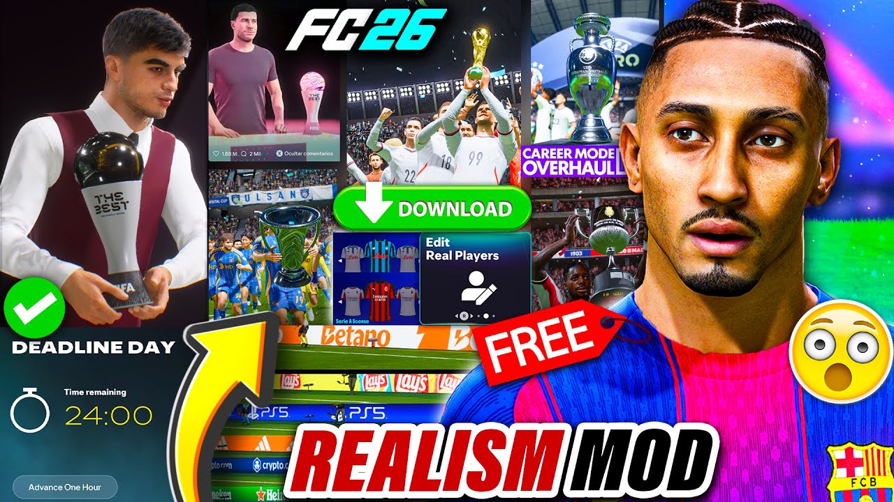 I Found the BEST FREE FC 26 Mod…that Makes Career Mode GREAT Again ...