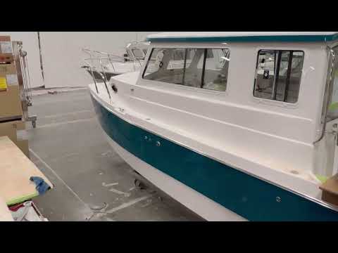 C-Dory 25’ TomCat:  from Build to Boatshow